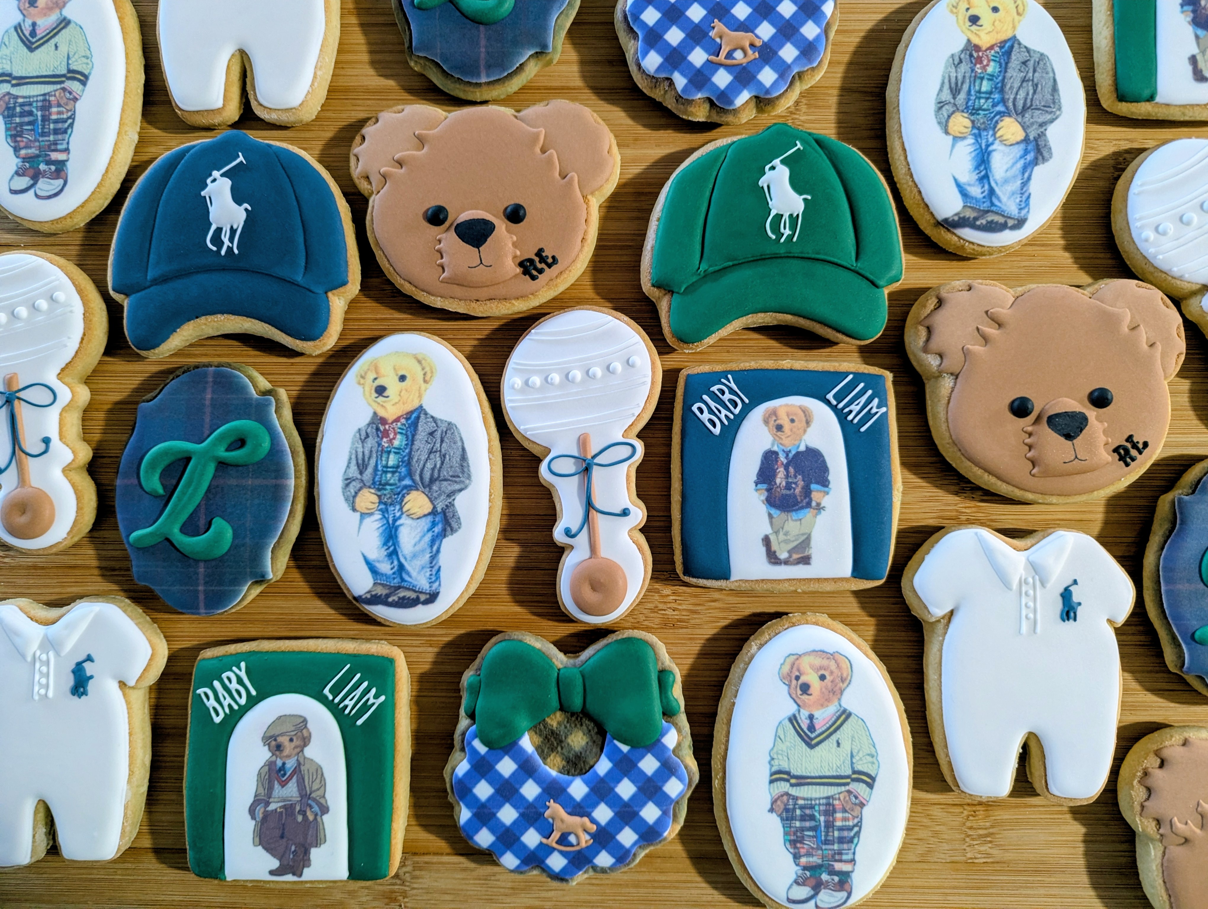 Valentines cookie set