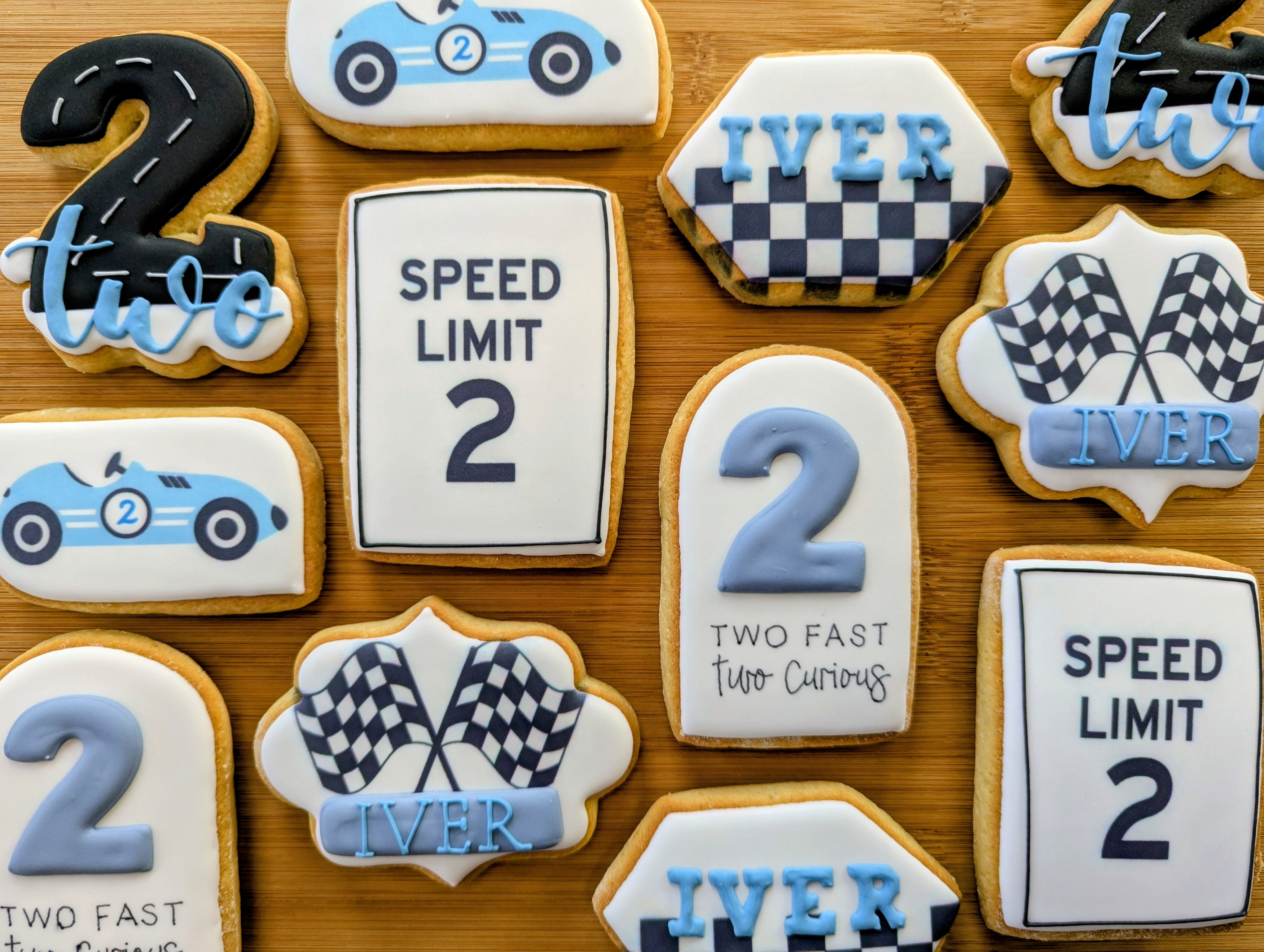 Easter pastel cookies